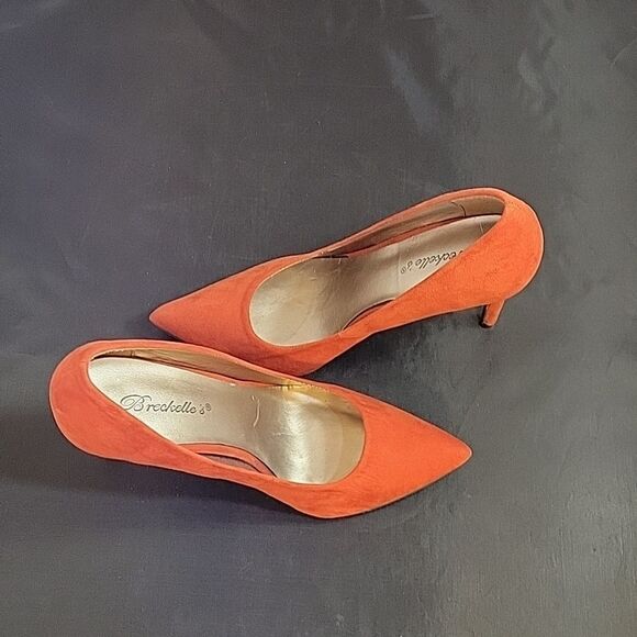 BRECKELLES LUDIA-11 POINTED TOE HIGH HEEL STILETTOS PUMP - Picture 8 of 16